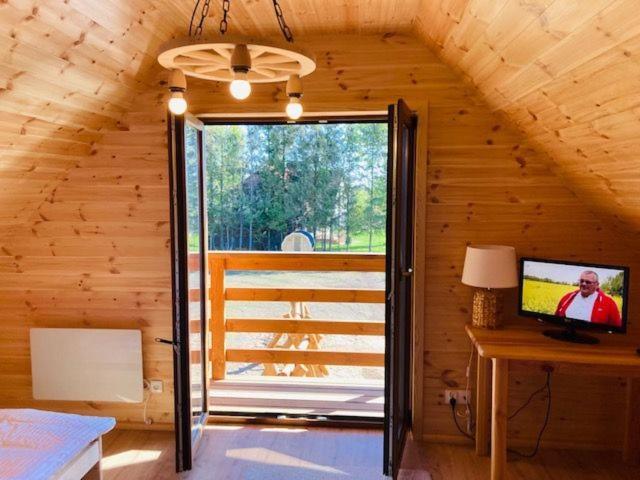 Kalinowy Sad Domki Z Jacuzzi I Sauna Mikolajki  Exterior photo